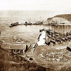 Harbour, Portknockie early 1900's