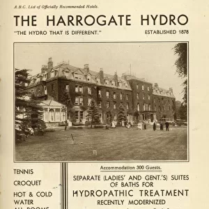 The Harrogate Hydro, spa and hotel in the Yorkshire town of Harrogate with accommodation