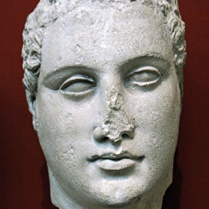 Head of a devout man. 1st century BC. Cypriot art