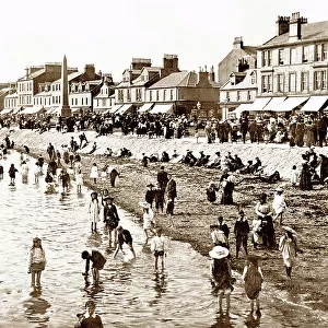 Helensburgh beach, Scotland, Victorian period