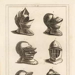 Helmets from the Tower of London