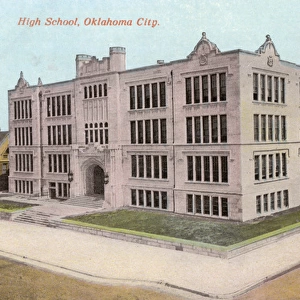 High School building, Oklahoma City, USA
