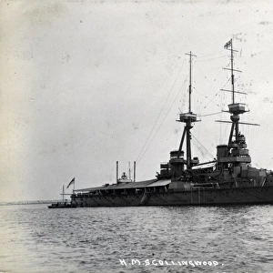 HMS Collingwood, British battleship