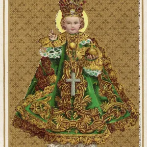 Print of the Holy Infant of Prague Print of the Holy Infant of Prague