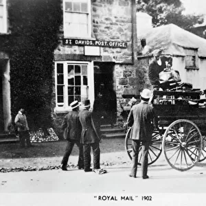 Horse mail, St Davids, Pembrokeshire, South Wales