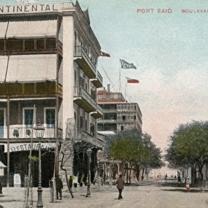 Hotel Continental in Port Said, Egypt