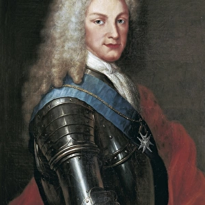 HOUASSE, Michel-Ange (1680-1730). Portrait of