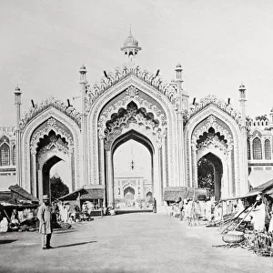 Hussainabad Gate, Lucknow c. 1867