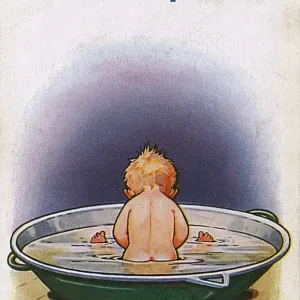 WW1 Humorous Postcard Print: I Could Have Sworn WW1 Humorous Postcard Print: I Could Have Sworn