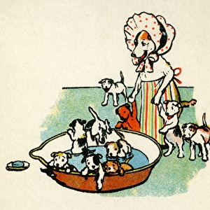 Illustration by Cecil Aldin, Stories from Puppyland