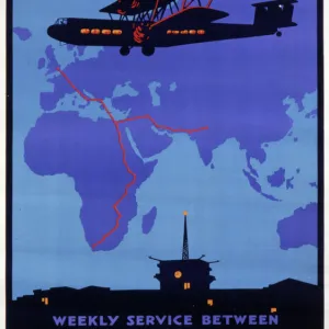 Adverts and Posters Collection: Posters of Aviation