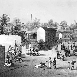 India / Bombay Street 1840