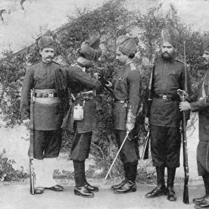 Indian troops in China during the Boxer War