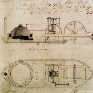 Canal de Bridgwater : bateau dessin, par William Sherratt en 1799 Canal de Bridgwater : bateau dessin, par William Sherratt en 1799