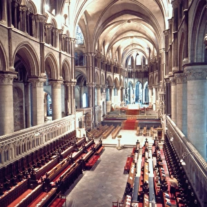 Interior of Canterbury Cathedral, Kent