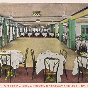 The interior of the Crystal Ball Room at Churchills cabaret