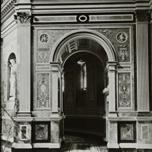 Interior View of Royal Mausoleum, S. W