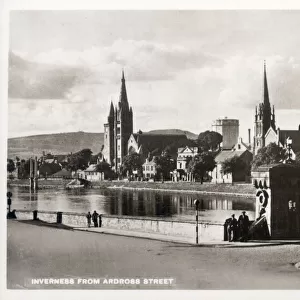 Inverness, Scotland - View from Ardross Street