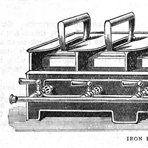 Iron heater, 1888