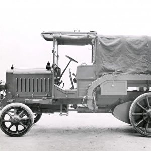 Italian Fiat 20B prime mover in use during WW1
