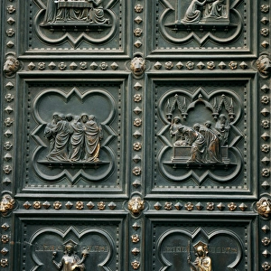 Italy. Florence. South Gate of the Baptistery