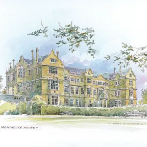 Montacute House Print by Terry Whitworth Montacute House Print by Terry Whitworth