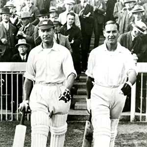 Jack Hobbs and Herbert Sutcliffe, cricketers