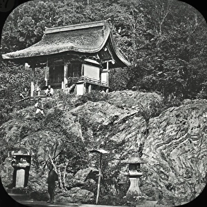 Japan - A little shrine on Ishi-yama, near Otsu Otsu