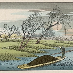 Japanese River Scene