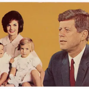 JFK Family Print 1961-1963