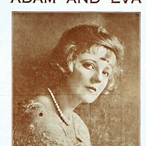 Joan Morgan in Adam and Eva by Bolton and Middleton