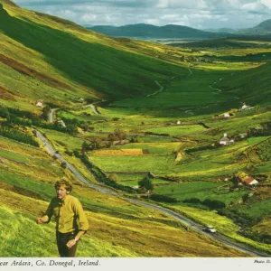 Paso de Glengesh, cerca de Ardara, Condado de Donegal Paso de Glengesh, cerca de Ardara, Condado de Donegal
