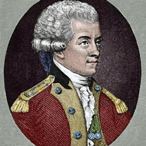 John Paul Jones (1747-1792). Scottish sailor and the United