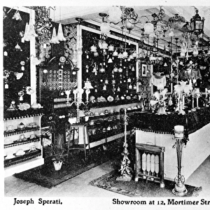 Joseph Spirati, Showroom, 12 Mortimer Street, London