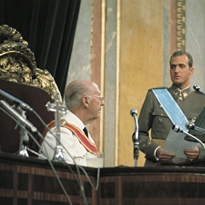 Juan Carlos I. Succession of Franco, 1969