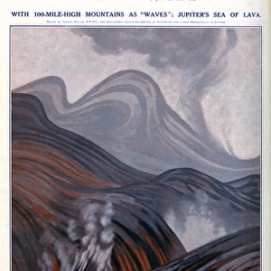 Jupiters Sea of Lava by Scriven Bolton