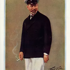 King George V at Cowes Week, Bystander front cover 1927