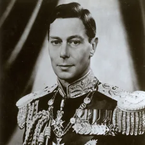 King George VI - fine photographic portrait