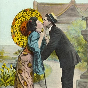 Kissy-kiss-kissy a Japanese missy