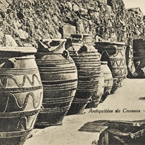 Knossos - Crete - Large storage jars