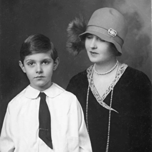 Lady Patricia Ramsay and her son