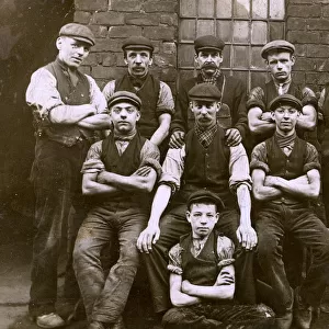 Lancashire engineering factory workers