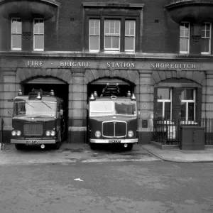 LCC-LFB Shoreditch fire station, Hackney