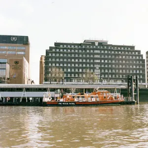 Services Photographic Print Collection: London Fire Brigade