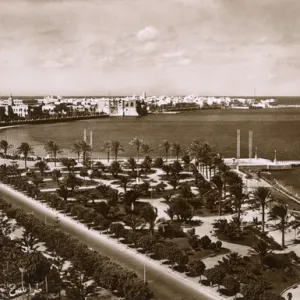 Libya - Tripoli circa late 1930s Print Libya - Tripoli circa late 1930s Print