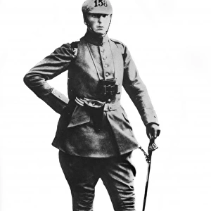 Lieutenant Kurt Rackow, German army officer