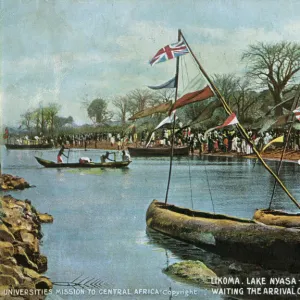 Likoma, Lake Nyasa - waiting for the Mission Steamer