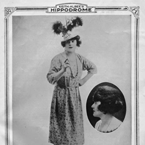 Lily Morris at the Hippodrome Theatre, New York, 1925-26