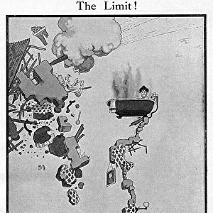 The Limit, WW1 cartoon by Heath Robinson