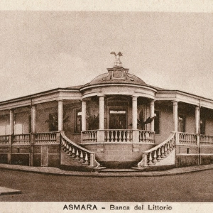 Littoria Bank in Asmara, Eritrea